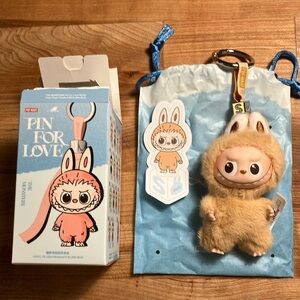 Confirmed S Pin For Love Labubu POP MART 100% Authentic